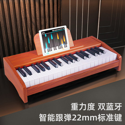 木质智能多功能儿童电子琴