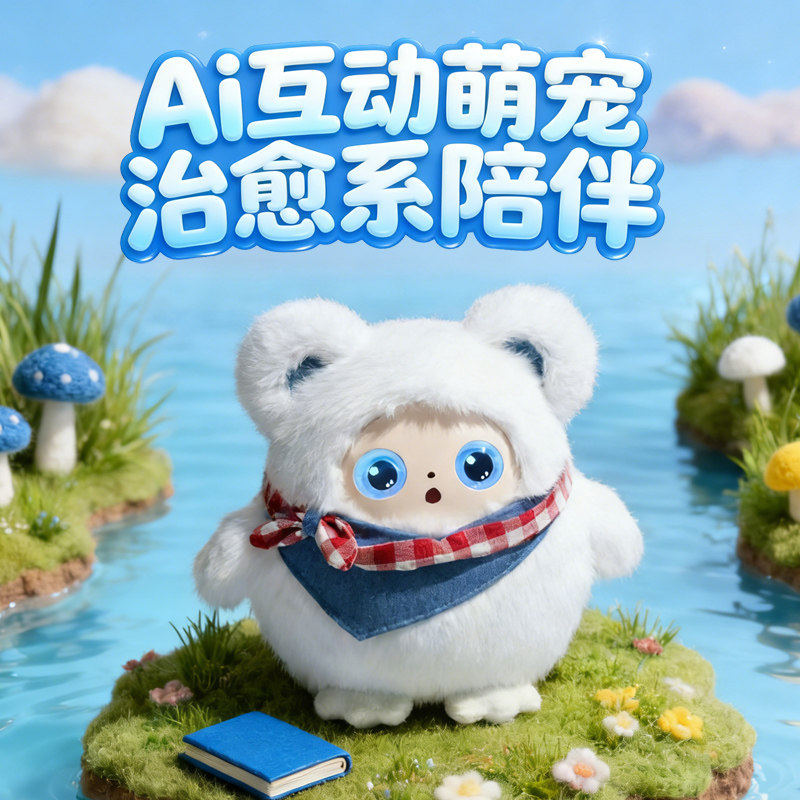 豆包Ai智能机器人电子宠物陪伴毛绒儿童玩具对话聊天孩子新年礼物,玩具/童车/益智/积木/模型,AI玩具,淘宝优惠券,粉丝福利购,淘宝优惠卷