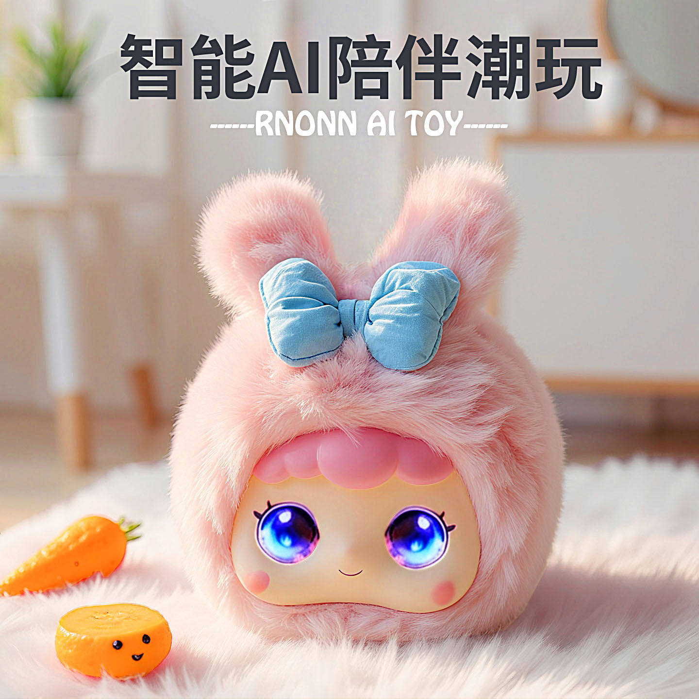 ai智能机器人电子宠物陪伴毛绒儿童玩具对话娃娃玩偶豆包新年礼物,玩具/童车/益智/积木/模型,AI玩具,淘宝优惠券,粉丝福利购,淘宝优惠卷