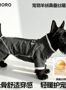 BORO小狗狗冬装打底宠物睡衣秋冬比熊雪纳瑞保暖德绒护肚四脚衣服
