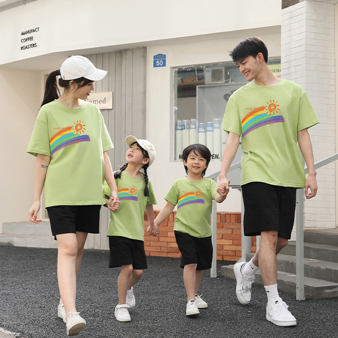 2026夏季新款全家短袖T恤