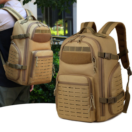 户外运动包徒步背包登山攀岩收纳双肩包迷彩CS多功能战术包骑行包