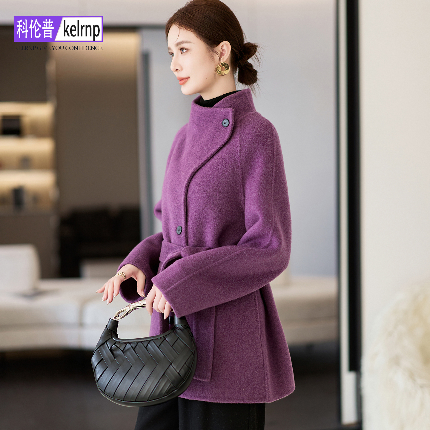 双面高支澳羊毛呢定制面料 收藏就送运费险