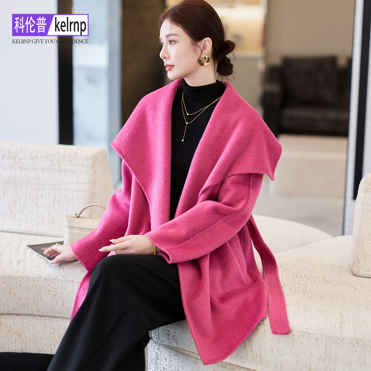 双面高支澳羊毛呢定制面料 收藏就送运费险