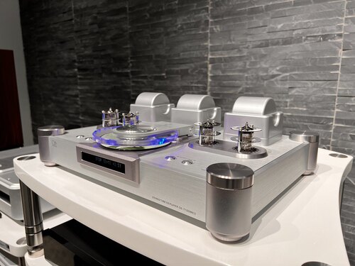 山灵旗舰CD机CD-T100MKII 限量版 蓝牙USB电子管发烧转盘CD播放器