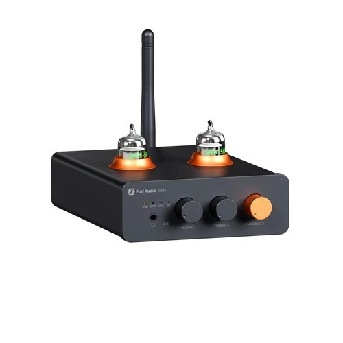 FosiAudio GR40胆机前级音频解码器发烧级台式蓝牙解码耳放一体机