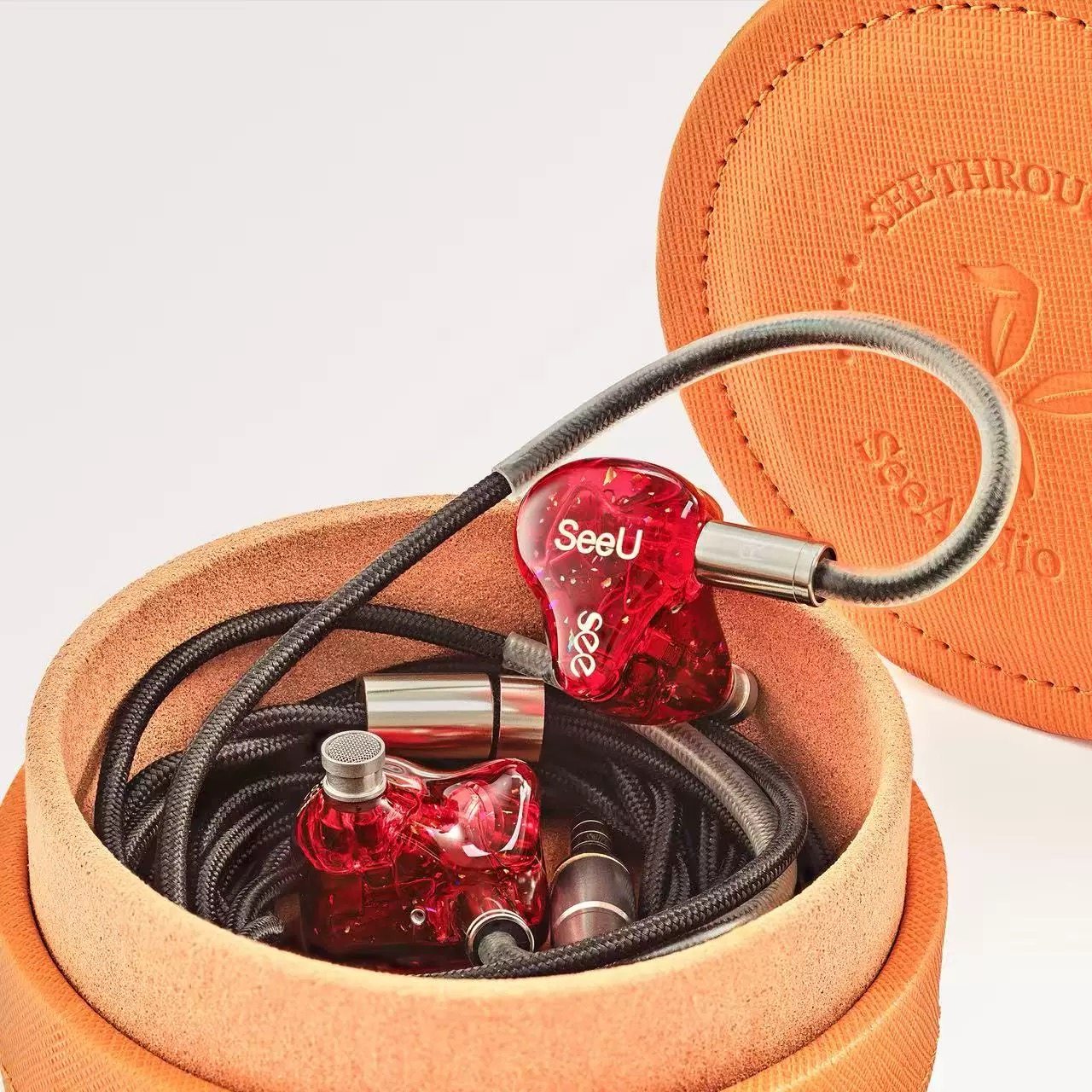SeeAudio SeeU 1圈4铁混合5单元入耳式HiFi耳机4.4平衡发烧耳返