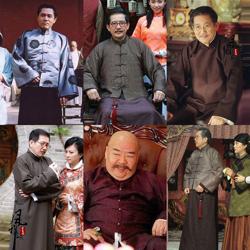 新京华烟云同款民国风老爷装图片