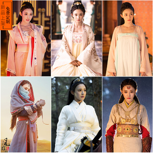 东宫小枫同款古装汉服日常唐风仙女服襦裙武侠女侠大漠风情侠女服