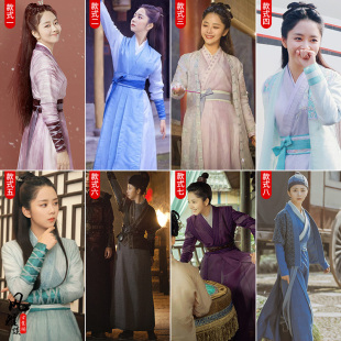 影视锦衣之下袁今夏同款古装明朝女士汉服小姐侠女女侠捕快演出服