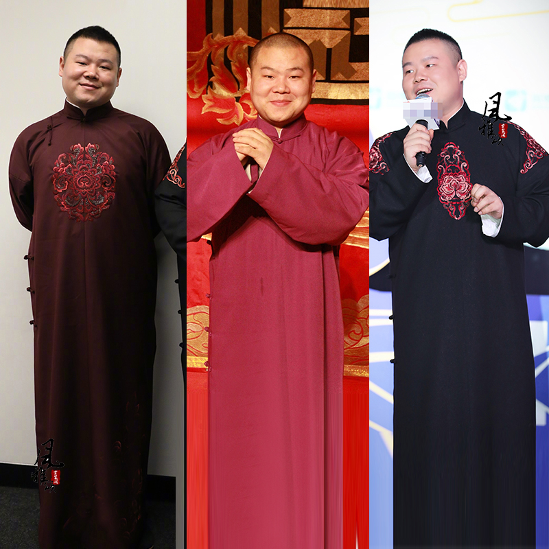影视岳云鹏同款中式长衫