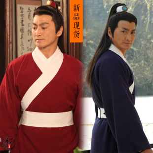 包青天七侠五义何家劲展昭同款影视古装男士汉服飘逸侠客装演出服