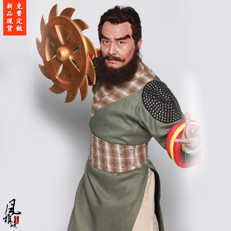 新神雕侠侣金轮法王同款经典影视古装男士武侠服侠客服侠士演出服