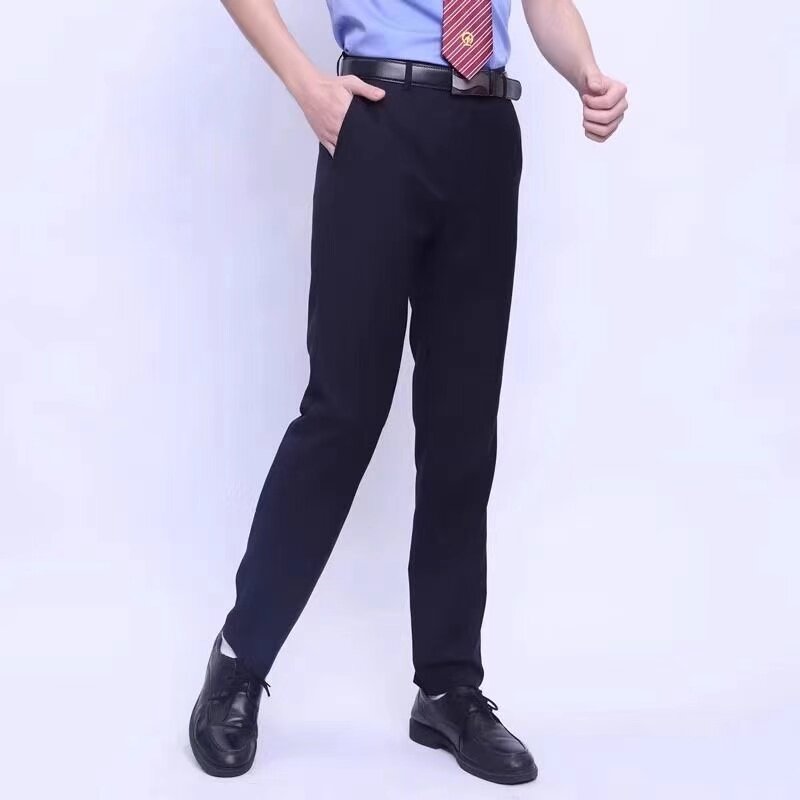 新款铁路裤子西裤路服铁路男女春秋裤制服铁路工装外套铁路可定制