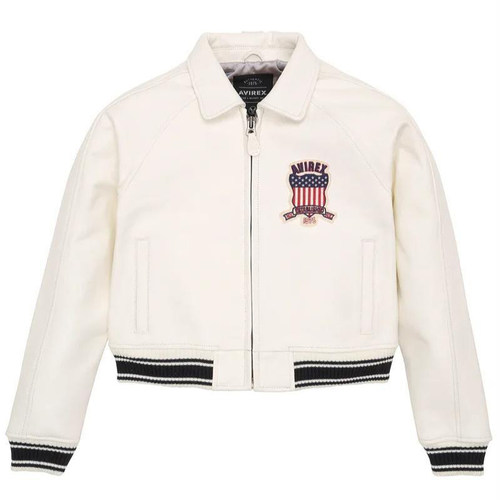 Women French Sheepskin Slim Jacket American Size Pilot Coat