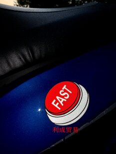 加速开关按钮反光贴/车身装饰趣味防水贴/伤痕遮盖贴花