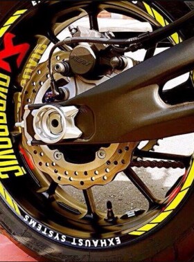TMAX530/XMAX300/CBR600/G310R/AK550/MT-07/R6/FZ6天蝎版轮框贴