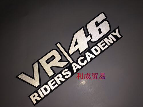 摩托车赛车贴纸/VR46 RIDERS ACADEMY车贴/罗西车迷贴花