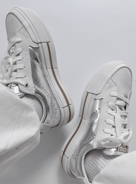 CONVERSE UU匡威未来银低帮厚底悠游鞋运动休闲滑板鞋 A15190C