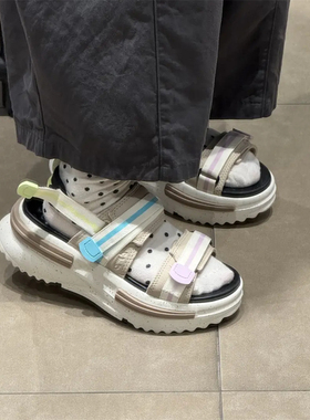 CONVERSE RUNSTAR LEGACY 匡威拼色夹心厚底运动凉鞋拖鞋 A07611C