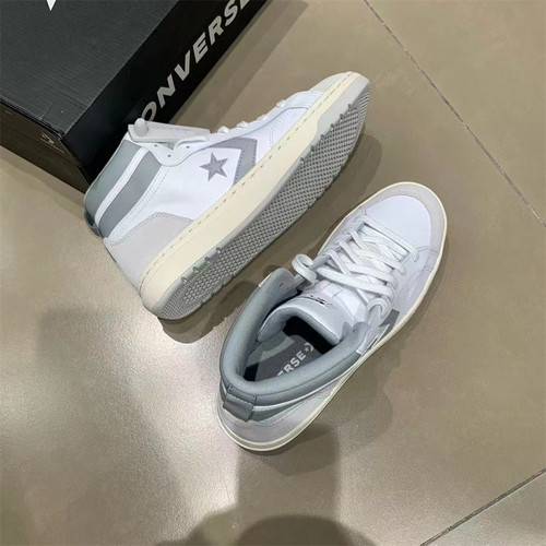 CONVERSE正品匡威Pro blaze灰白色牛皮星箭箭星低帮板鞋A09083c