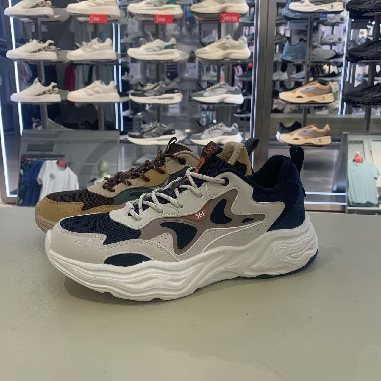 361度休闲鞋男2024年冬季