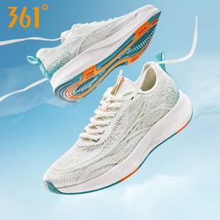 361网面透气弹性轻便软底运动鞋 2022夏季 2220 飞逸跑步鞋 361度男鞋
