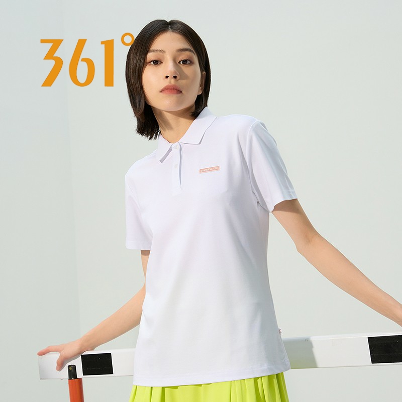 361度女士运动T恤透气新