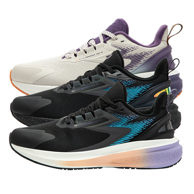 雨屏7.0|361度女士专业跑步鞋加绒2023新款361女防泼水减震休闲鞋