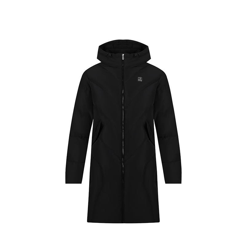 361度女士加厚中长羽绒服
