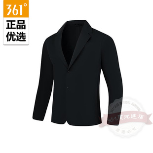 运动休闲鞋 修身 服2025秋季 男式 休闲西服552534616 新款 361度男装