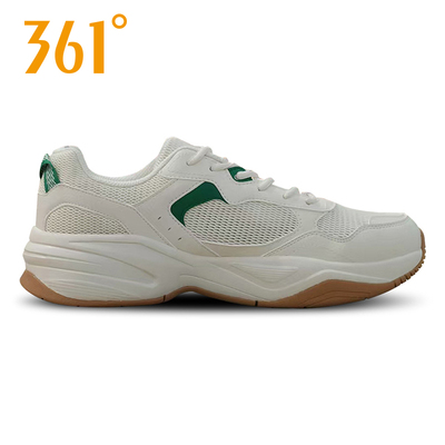 361度运动鞋男鞋2025夏季新款网面透气跑步鞋复古休闲鞋572526721