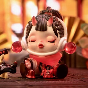 skullpanda夜之城盲盒泡泡玛特POP MART正版执法者潮玩SP可爱手办