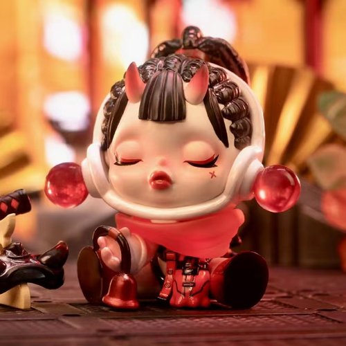 skullpanda夜之城盲盒泡泡玛特POP MART正版执法者潮玩SP可爱手办