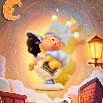 泡泡玛特+星星人+潮玩盲盒+正版