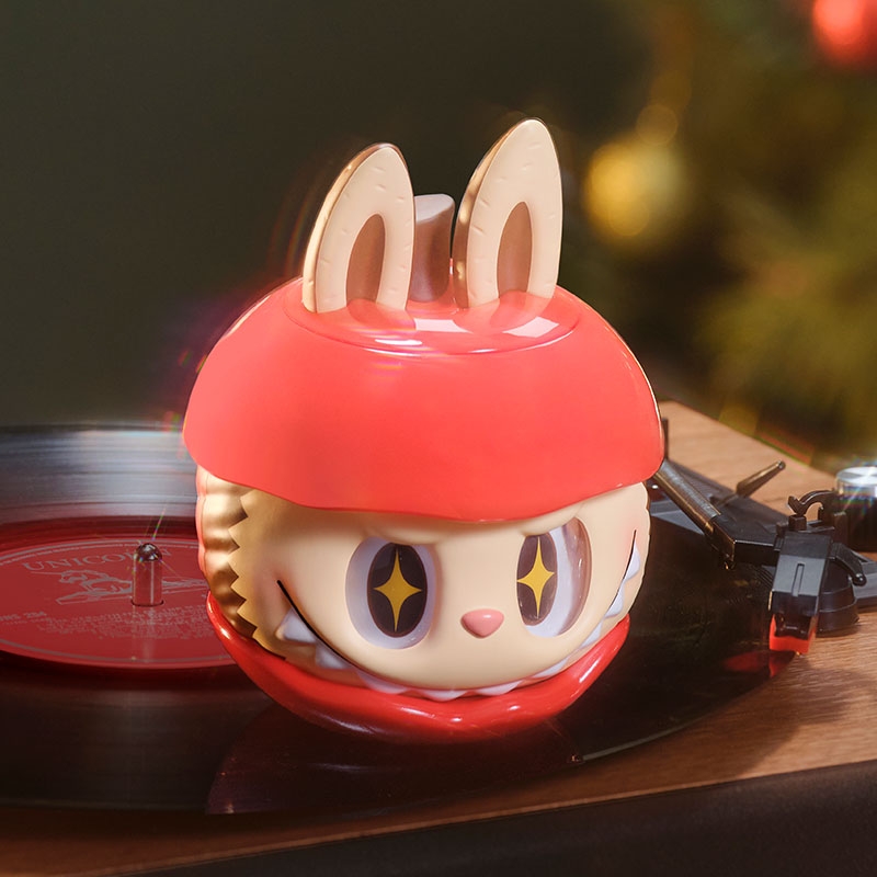 泡泡玛特+圣诞+潮玩+正版+labubu