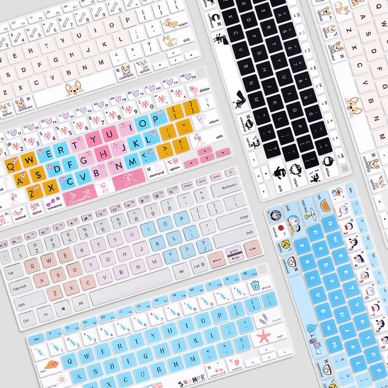 适用于键盘保护膜联想小新Air14彩绘笔记本电脑键盘膜pro14硅胶保护套air15超薄按键贴pro15防尘键盘膜