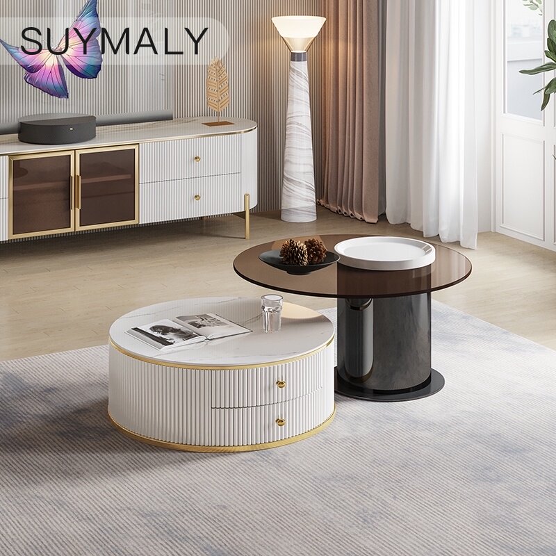 Postmodern Light extravagance tea table TV cabinet combination a living room Complete furniture Glass tea table Northern Europe Ground Cabinet 2in the Residential furniture , Cabinet , TV cabinet  category - from Buy2taobao.com to provide professional Taobao agent buy service