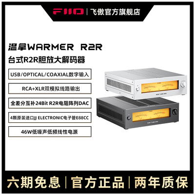 FiiO/飞傲WARMERR2R台式胆放
