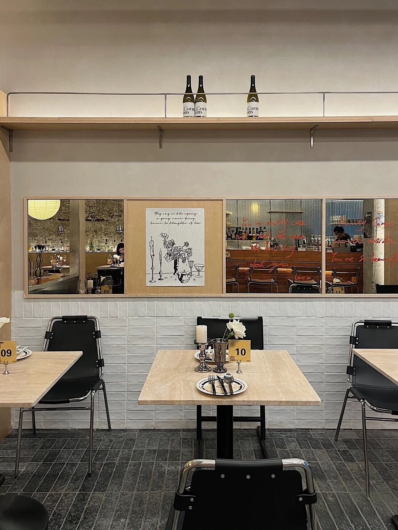 中古风咖啡店墙面装饰镜餐厅奶茶店背景墙装饰挂镜网红打卡墙镜子