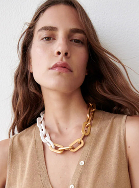 原创设计亚克力女项链