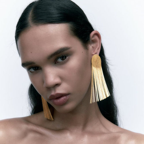 波西米亚民族风流苏耳环