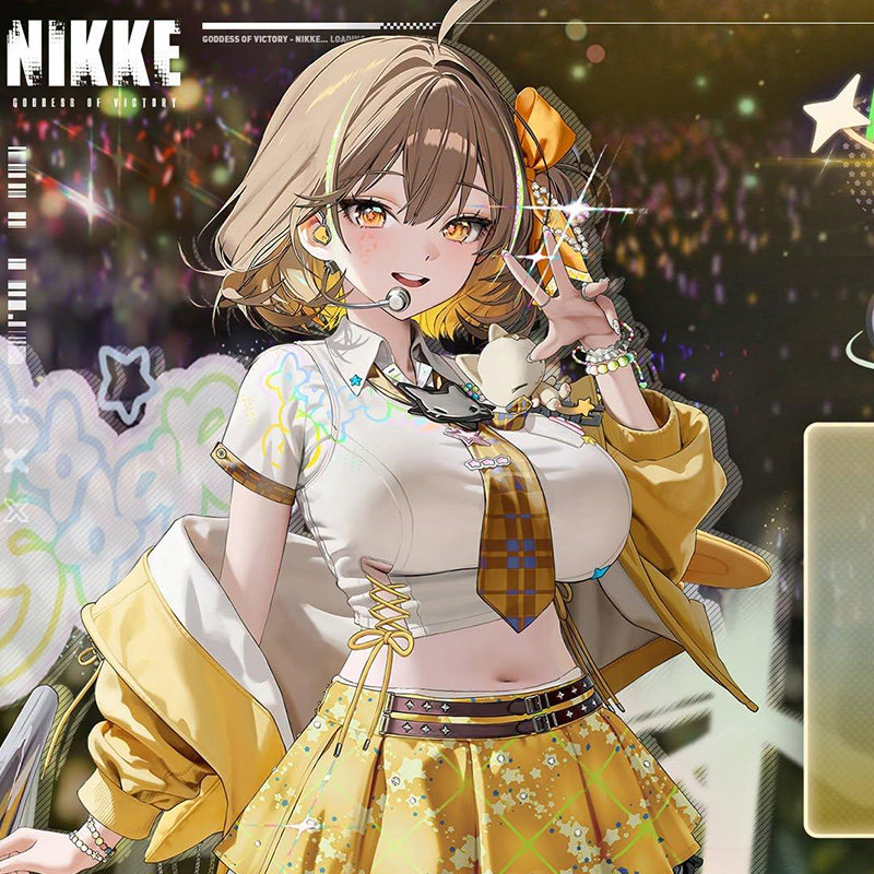 定制征集3.5 周年NIKKE胜利女神阿妮斯cos服女装黄色套装cosplay