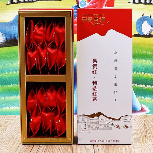 西藏林芝特产红茶叶易贡茶场包邮