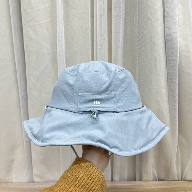 外贸原单帽子新款韩版奶油泡芙设计感渔夫帽宽檐防晒可折叠遮阳帽