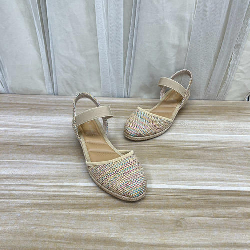 新款编织shoes休闲百搭妈妈凉鞋