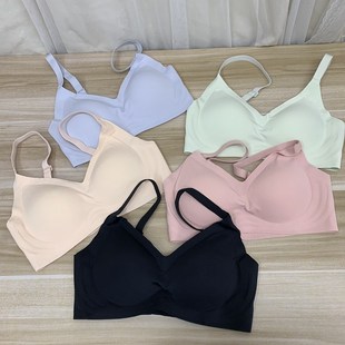 外贸大牌法式 抹胸内搭防走光神器吊带果冻无痕内衣 聚拢女内衣夏季