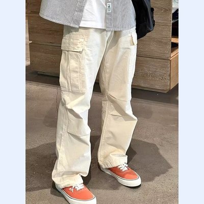 美式复古工装裤男款春秋季