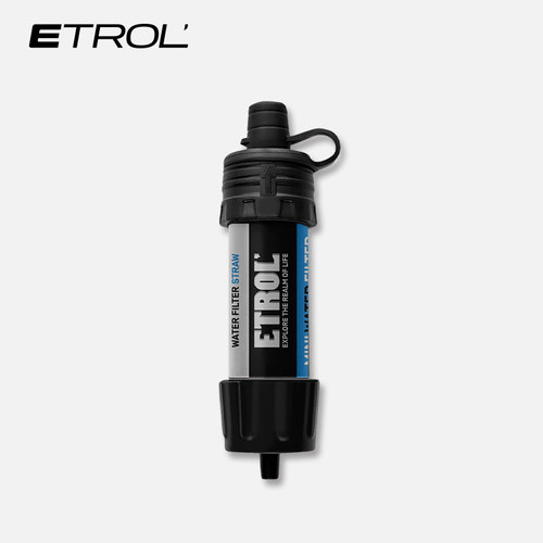 ETROL净水器便携式户外饮水吸管过滤水喝水单兵野外求生生存装备
