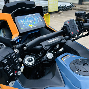 适用升仕703F后视镜车头手把拓展手机导航多功能支架无损改装配件